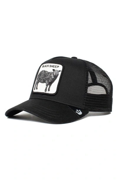 Goorin Bros The Black Sheep Trucker Hat In Black