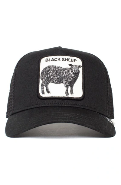 Goorin Bros The Black Sheep Trucker Hat In Black