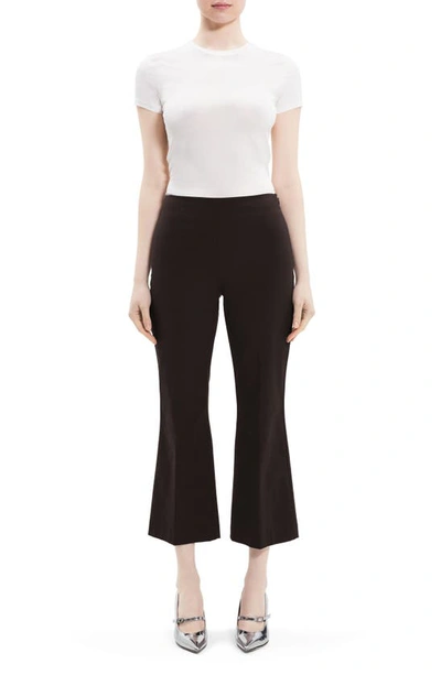 Shop Theory Straight Leg Pants In Mink
