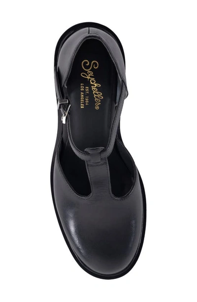 Seychelles Soulmate T-strap Pump In Black
