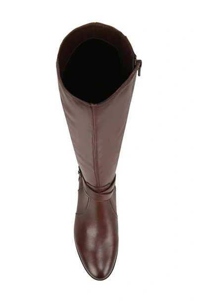 Shop Naturalizer Rena Knee High Riding Boot In Chocolate Nc