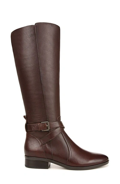 Shop Naturalizer Rena Knee High Riding Boot In Chocolate Wc