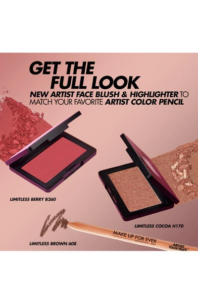 Make Up For Ever Artist Longwear Skin-fusing Powder Blush In B260