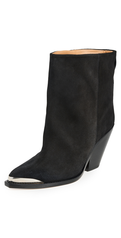 Shop Isabel Marant Ladel Boots Black