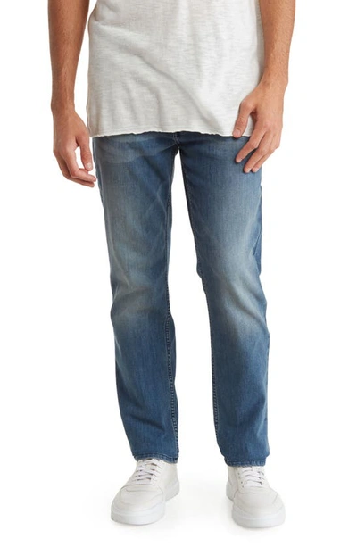 Shop Calvin Klein Slim Jeans In Chipped Blue