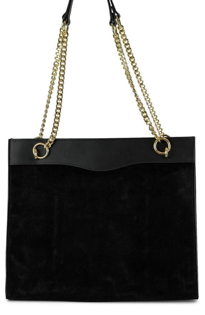 Persaman New York Anabelle Leather Tote In Black