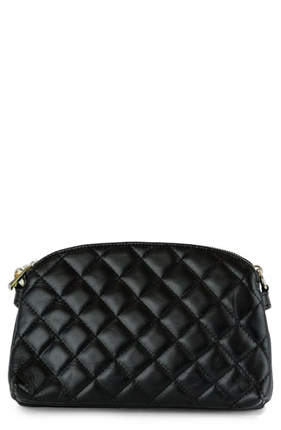 Shop Persaman New York Quilted Clutch In Black