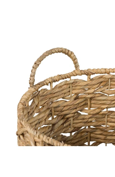 Shop Honey-can-do Set Of 2 Nesting Baskets In Natural