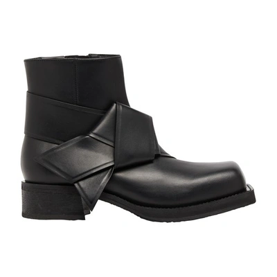 Shop Acne Studios Ankle Boots In Black