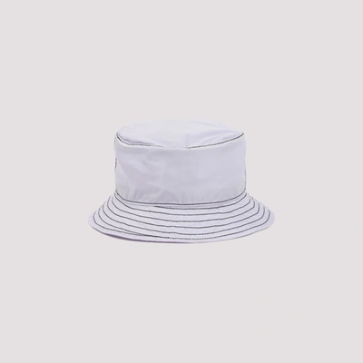Shop Maison Michel Jason Foldable Nylon Bucket Hat In Pink &amp; Purple