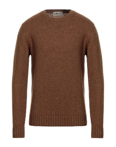 Shop Irish Crone Man Sweater Brown Size L Wool