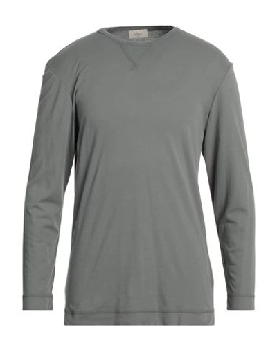 Shop Altea Man T-shirt Grey Size L Cotton