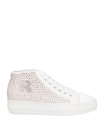 Rucoline Woman Sneakers White Size 8 Textile Fibers In White
