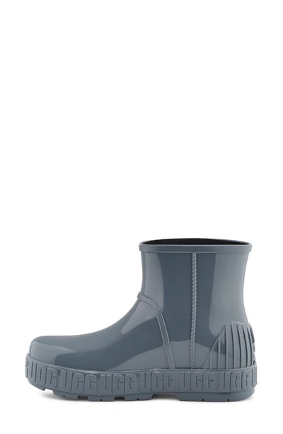 Shop Ugg Drizlita Genuine Shearling Lined Rain Boot In Stormy Seas