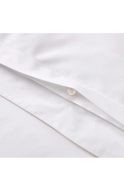 Polo Ralph Lauren Eloise Embroidered 624 Thread Count Organic Cotton Duvet Cover In True Platinum