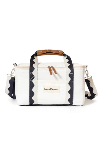 Shop Business & Pleasure Co. The Premium Cooler Bag In Riviera White