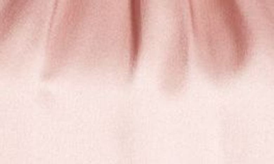 Shop Cinq À Sept Lula Embellished Long Sleeve Silk Minidress In Rosy Quartz