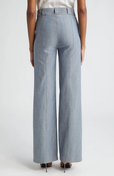 Cinq À Sept Cinq A Sept Dakota Bootcut Pants In Light Indigo