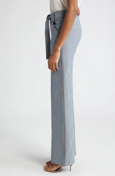 Cinq À Sept Cinq A Sept Dakota Bootcut Pants In Light Indigo