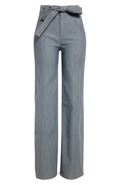 Cinq À Sept Cinq A Sept Dakota Bootcut Pants In Light Indigo