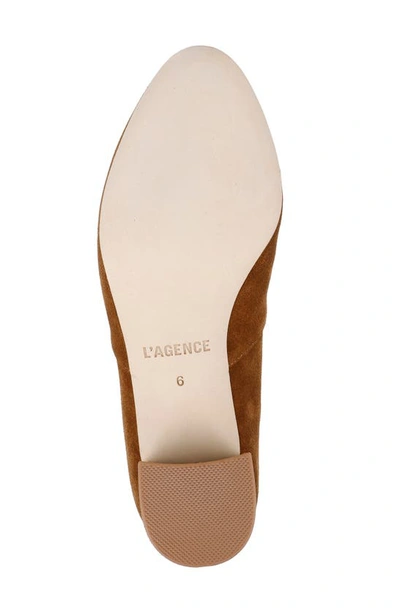Shop L Agence Ines Boot In Caramel