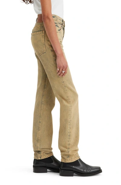 LEVI'S 501® ORIGINAL HIGH WAIST STRAIGHT LEG JEANS 