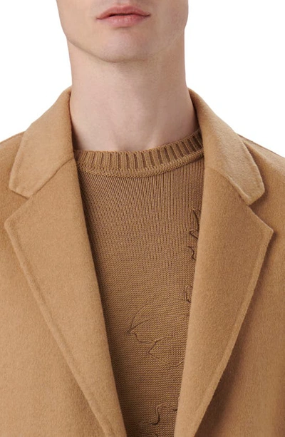 Bugatchi Men's Three-button Three-quarter Length Coat In Camel