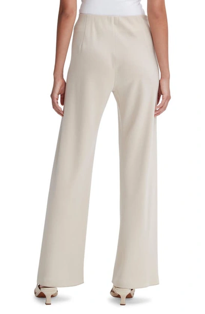 Vince Bias Cut High Waist Pants In Shell