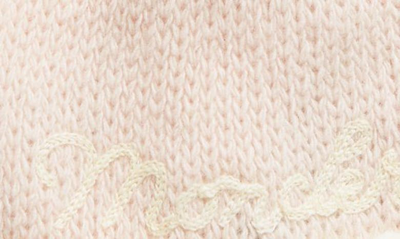 Shop Moncler Virgin Wool Beanie In Pink