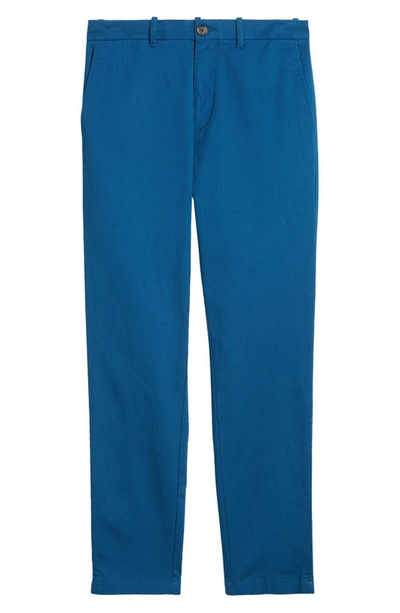 Shop Original Penguin Bedford Slim Fit Stretch Cotton Corduroy Chinos In Poseidon Blue
