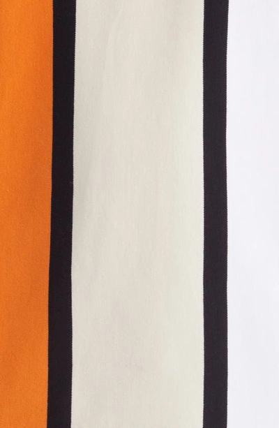 Shop Original Penguin Slim Fit Vertical Stripe Cotton Interlock Polo In True Black