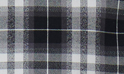 Bugatchi Julian Shaped Fit Plaid Cotton Button-up Shirt In Black