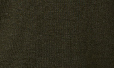 Bugatchi Quarter Zip Merino Wool Pullover In Khaki