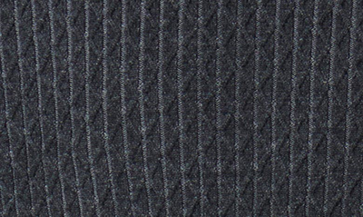 Shop Bugatchi Merino Wool Diamond Stitch Sweater In Anthracite