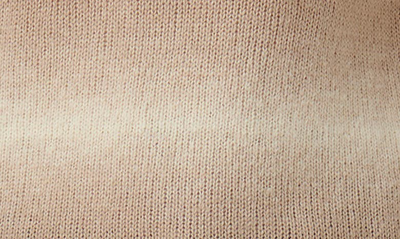 Bugatchi Gradient Stripe Sweater In Chestnut