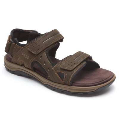 Shop Rockport Men's Trail Technique Sandal Adjustable Sandal In Brown