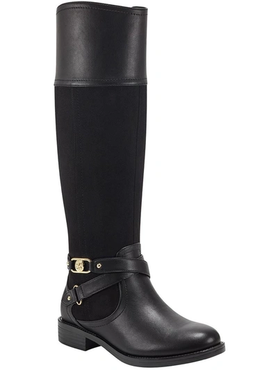Shop Bandolino Rhyta3 Womens Man Made Casual Knee-high Boots In Black