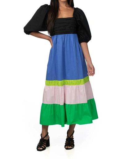 Shop Crosby By Mollie Burch Emerson Dress In Colorblock In Multi