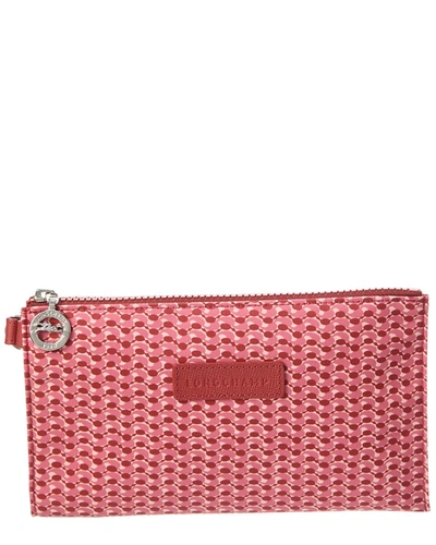 Longchamp Le Pliage Micro Nylon Pouch In Red | ModeSens