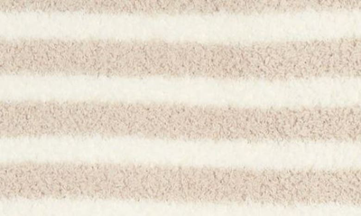 Shop Barefoot Dreams ® Cozychic™ Stripe Throw Blanket In Stone-pearl