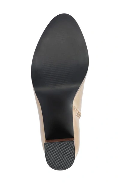 Journee Collection Romer Tru Comfort Platform Bootie In Tan