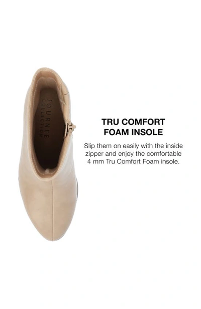 Journee Collection Romer Tru Comfort Platform Bootie In Tan