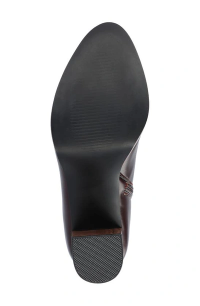 Journee Collection Romer Tru Comfort Platform Bootie In Brown