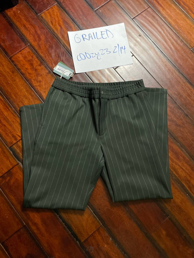 Pre owned Kith Pinstripe Double Knit Chatham Pant   Stadium In