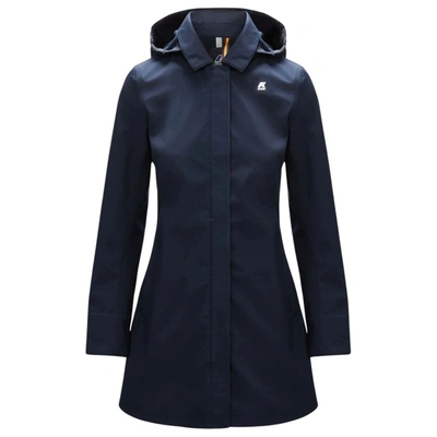 Shop K-way Jacket In Blue