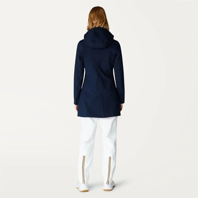 Shop K-way Jacket In Blue