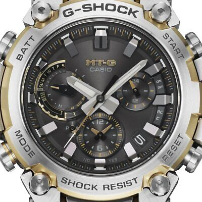 Pre-owned Casio G-shock Mt-g Mtg-b3000d-1a9jf Black Limited Atomic Men's Watch In Box
