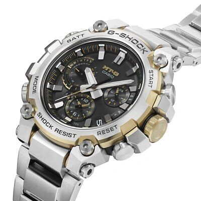 Pre-owned Casio G-shock Mt-g Mtg-b3000d-1a9jf Black Limited Atomic Men's Watch In Box