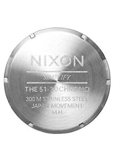 Pre-owned Nixon 51-30 Chrono A083-000 Watch-ks