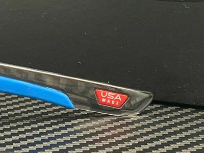Pre-owned Oakley ✅  Mainlink Xl Oo9264-4261 Gray Ink W/ Prizm Sapphire Iridium Sunglasses